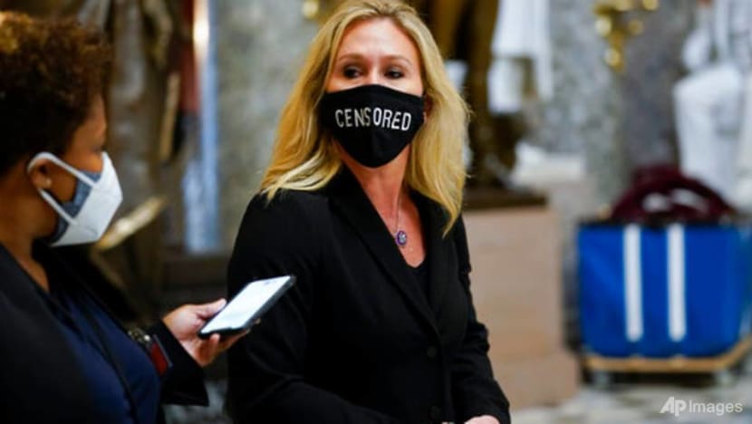 Twitter suspends US congresswoman over election fraud claims Twitter suspends US congresswoman over election fraud claims