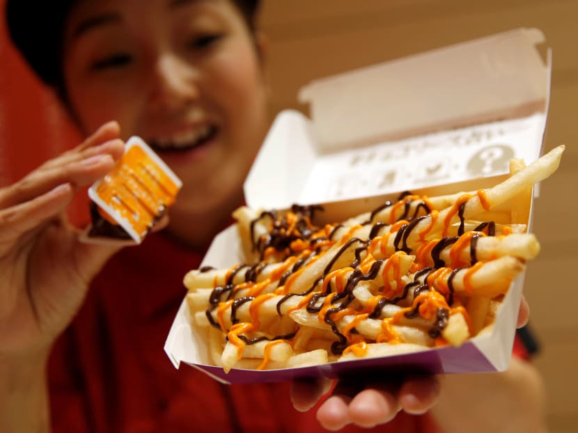 Gallery: McDonald’s offers Halloween choco-pumpkin fries in Japan