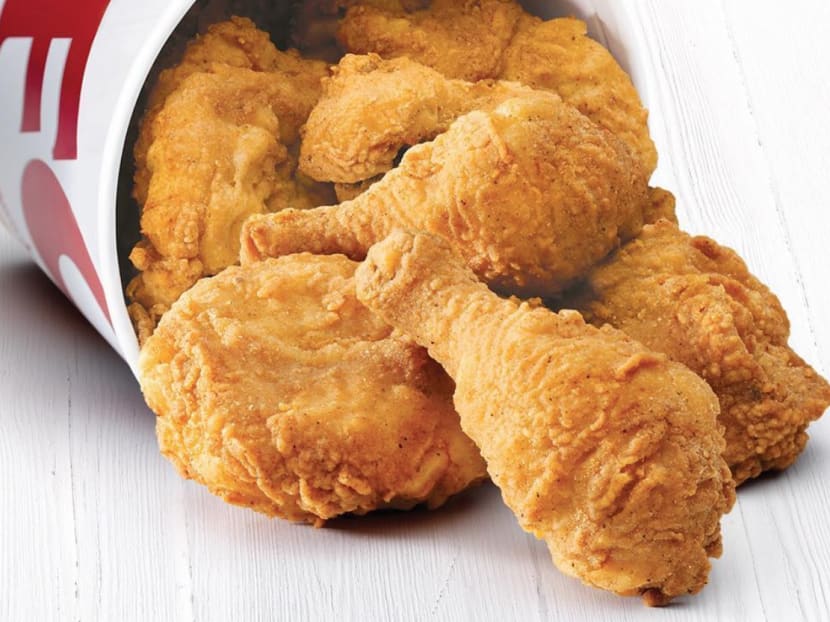 The KFC outlet at 681 Punggol Drive has accumulated 12 demerit points over a 12-month period for two offences involving the “sale of food which is unclean or contain foreign matter”.