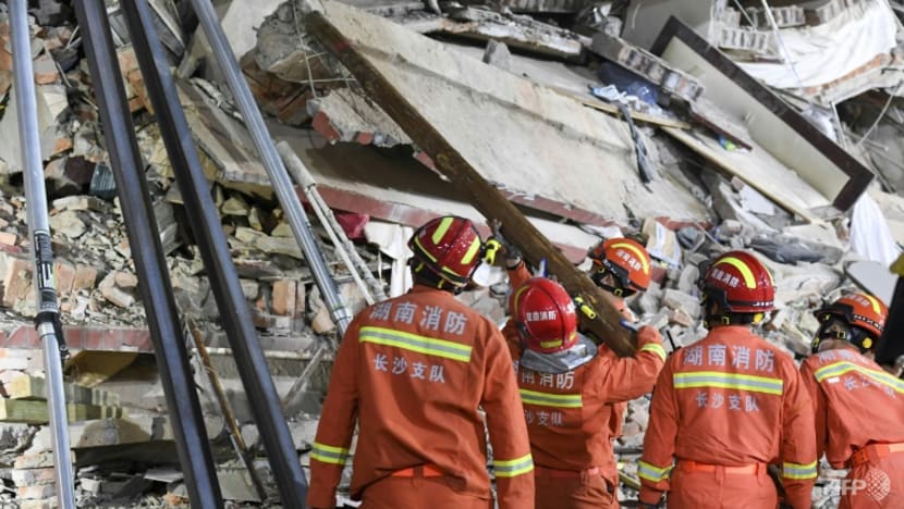 Nine detained in connection with China building collapse Nine detained in connection with China building collapse