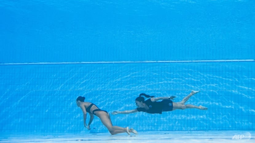 ‘Like a superhero’: US swimmer who fainted in pool finds peace, beauty in images of rescue ‘Like a superhero’: US swimmer who fainted in pool finds peace, beauty in images of rescue