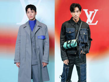 When Desmond Tan bumped into Park Bo-gum at Louis Vuitton’s show in Bangkok