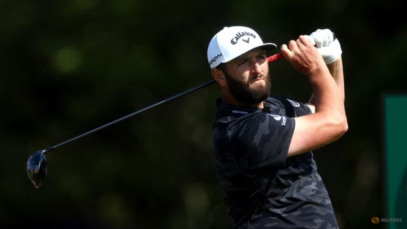 Unlucky fan felled by wild Rahm tee shot