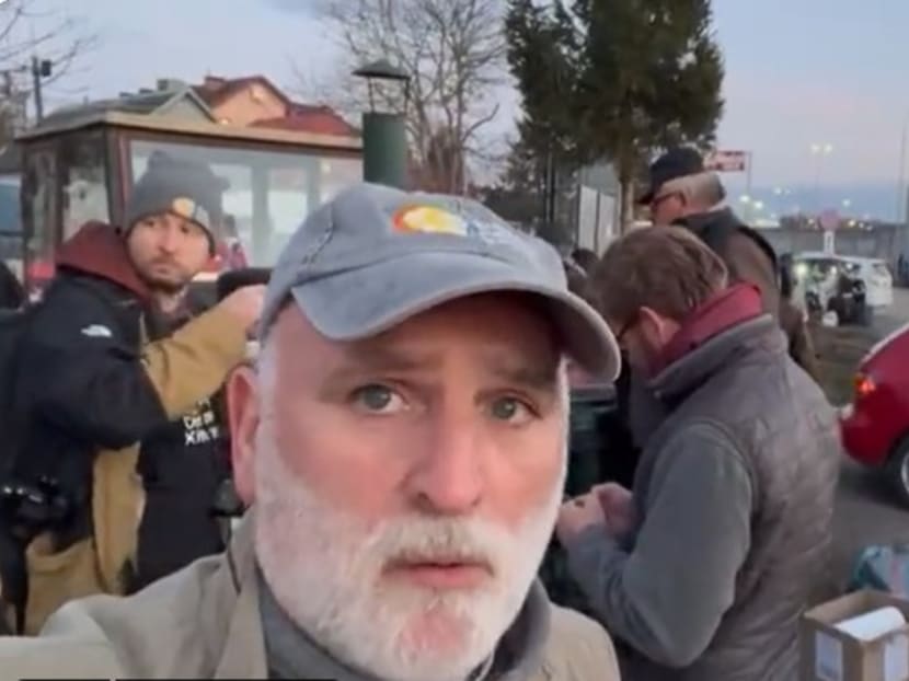 Celebrity chef Jose Andres has been feeding hungry refugees at Ukraine’s borders