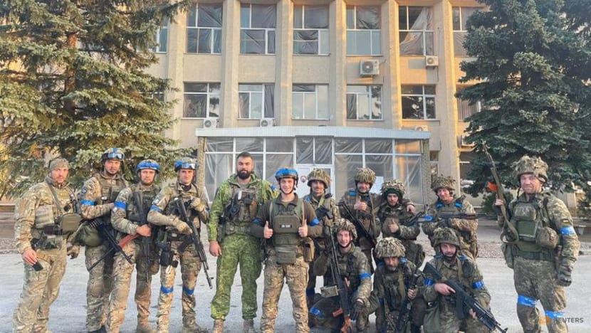 Ukraine reclaims full control from Russia of logistics hub, asserts further gains Ukraine reclaims full control from Russia of logistics hub, asserts further gains