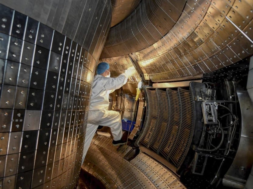 China’s reactor is designed to generate enough energy for electricity production. China’s reactor is designed to generate enough energy for electricity production.