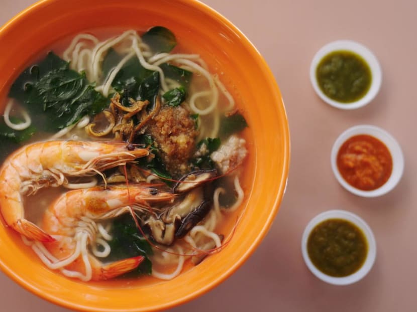 Comforting handmade noodle soup in Whampoa with a special veggie ingredient – plus 3 chilli paste options