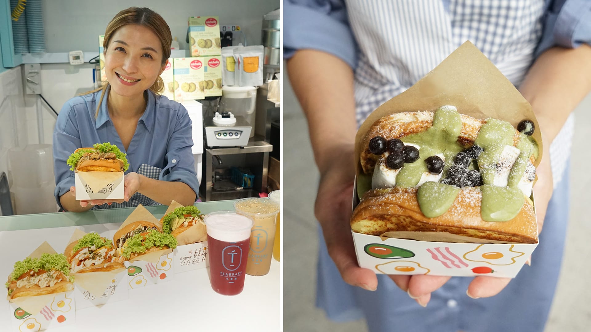 Vivian Lai’s Bubble Tea Shop Now Sells Korean-Style Sandwiches With Tea-Infused Fillings