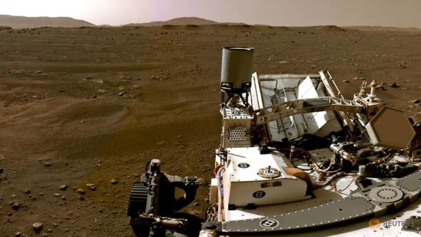 Mars rover Perseverance takes first spin on surface of red planet Mars rover Perseverance takes first spin on surface of red planet