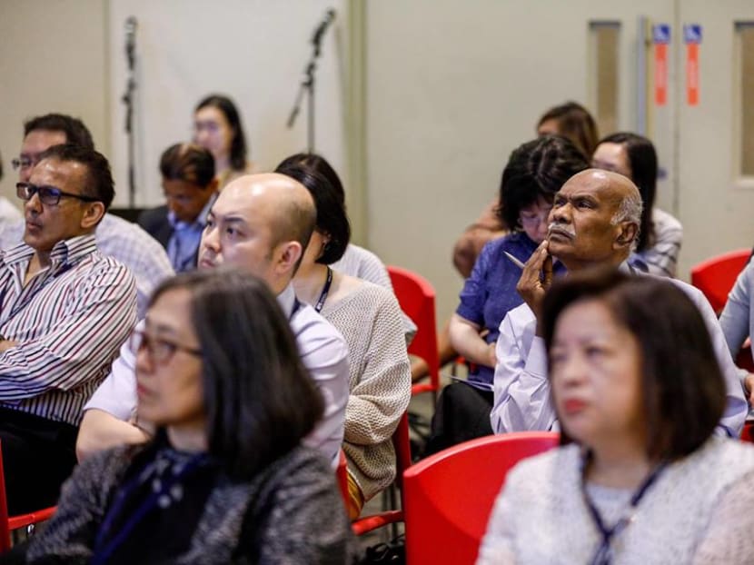 Participants at a forum on older workers in January 2019 organised by IPS in partnership with the Ministry of Manpower, National Trades Union Congress and Singapore National Employers Federation.