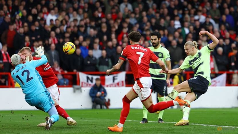 Manchester City held at Forest to fall behind Arsenal in title race
