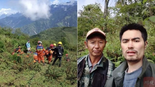 为拉闸泄洪救人而受困 泸定男子失联17天找到了