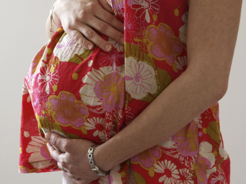 A woman in the advanced stages of her pregnancy. Photo: Reuters