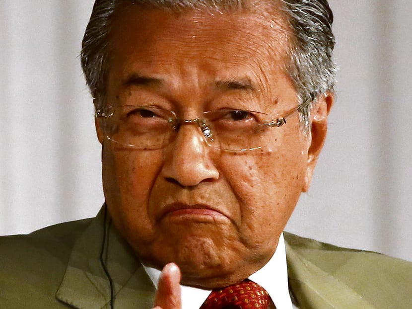 Mahathir Mohamad, former Malaysian prime minister speaks during the International Conference on "The Future of Asia" in Tokyo, Friday, May 22, 2015. Photo: AP