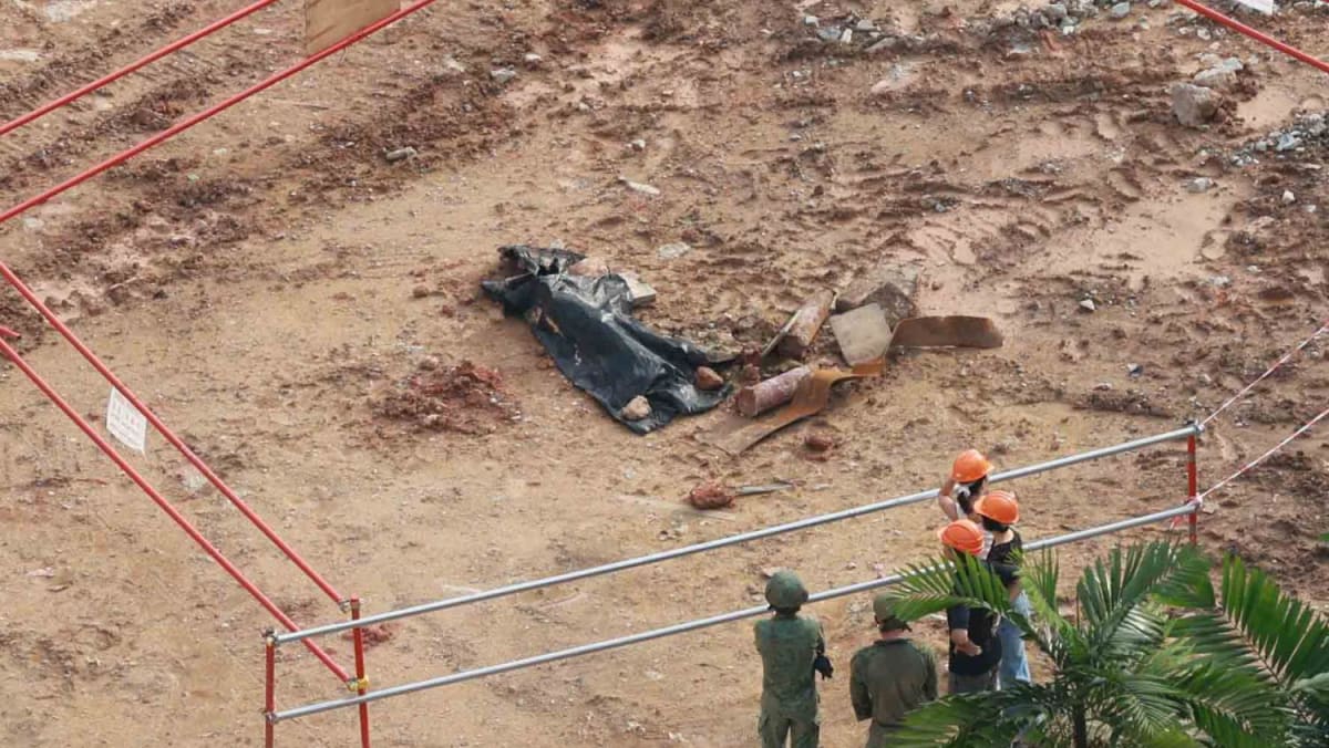 In pictures: Preparations underway for disposal of World War II bomb in Upper Bukit Timah