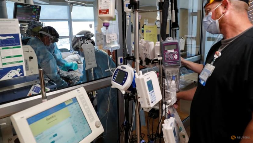 US coronavirus hospitalisations hit eight-month high over 100,000 US coronavirus hospitalisations hit eight-month high over 100,000