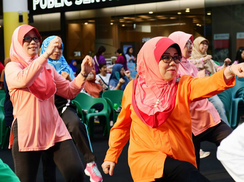 Launch of the "Health Fiesta: Let's Be Healthy — Say No to Diabetes" at Tampines. Photo: Tampines Malay Activity Executive Committees