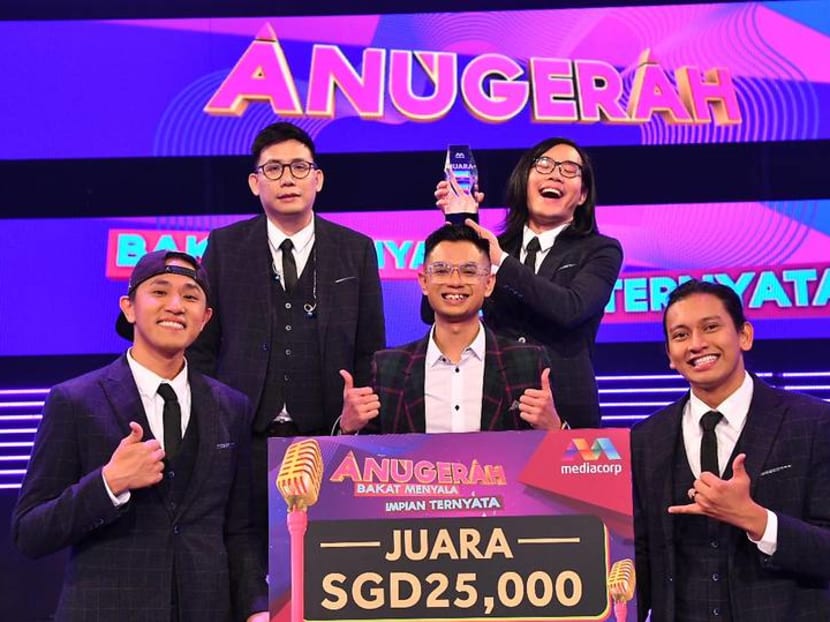 Multi-racial band O.M.A crowned as 2022 winner of Malay talent competition Anugerah 