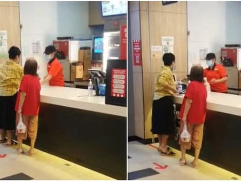 In a video that was circulated online, a female customer was seen verbally abusing a KFC employee.