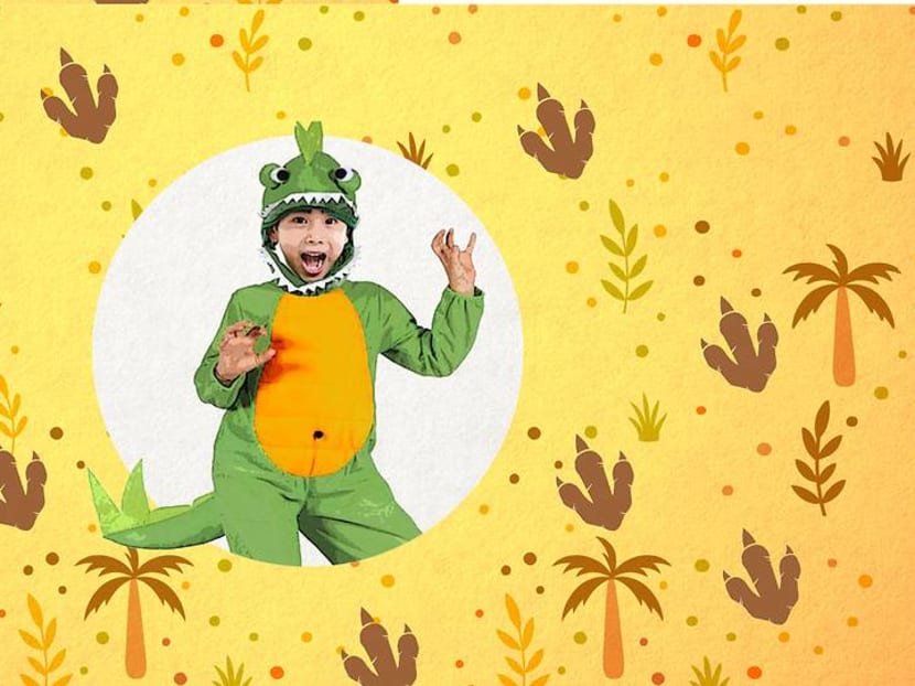 Making dinosaur costumes for your kids is an underrated parenting skill