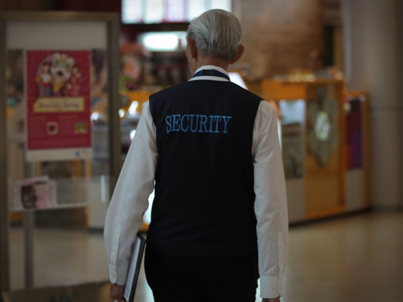 There are currently 47,000 security officers across 600 security service providers in Singapore. Photo: Jason Quah/TODAY