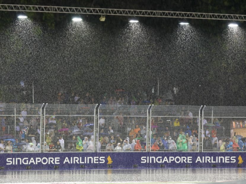 Singapore F1 night race 2022: Wet weather brings thrills and spills, fails to dampen fans' spirits