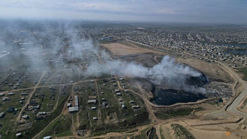 Kyrgyz eco-activist's 'trashion' tackles a burning problem Kyrgyz eco-activist's 'trashion' tackles a burning problem