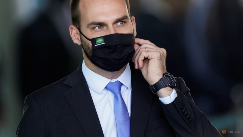 Bolsonaro's son and two cabinet members diagnosed with COVID-19 Bolsonaro's son and two cabinet members diagnosed with COVID-19