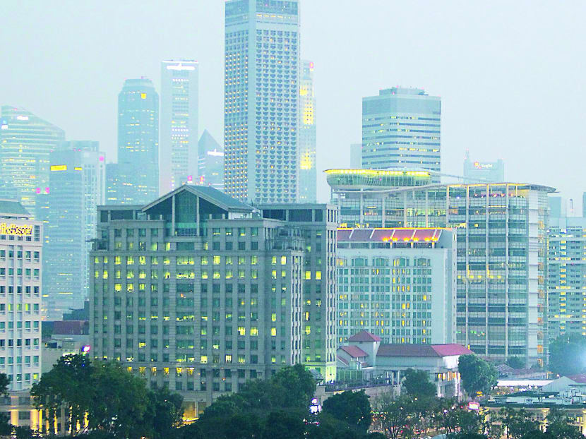 The NEA said the health impact of haze is dependent on one’s health status, the PSI level, and the length and intensity of outdoor activity. TODAY FILE PHOTO