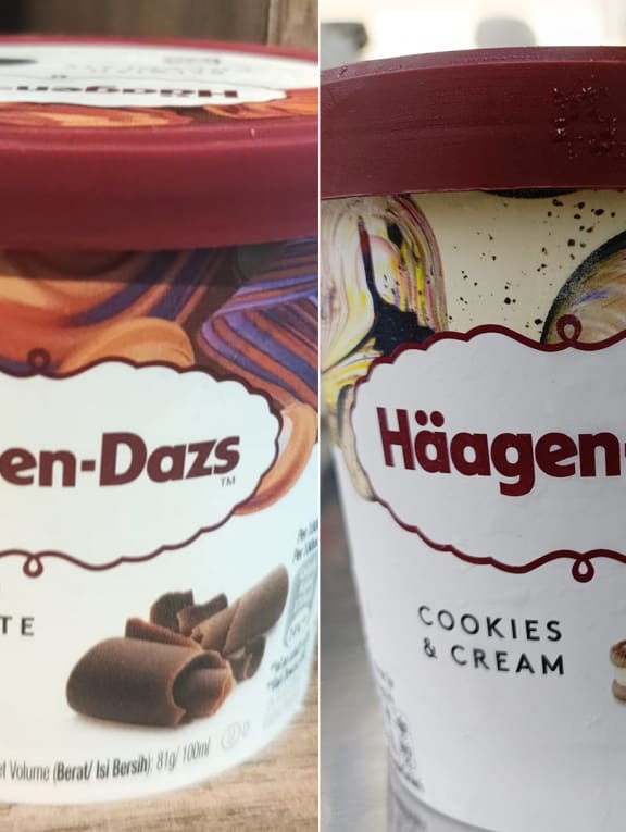 Haagen-Dazs' Belgian Chocolate ice-cream (100ml), which expires on June 8, 2023 as well as its Cookies & Cream ice-cream (473ml), which expires on May 27, 2023, have been recalled by the Singapore Food Agency.
