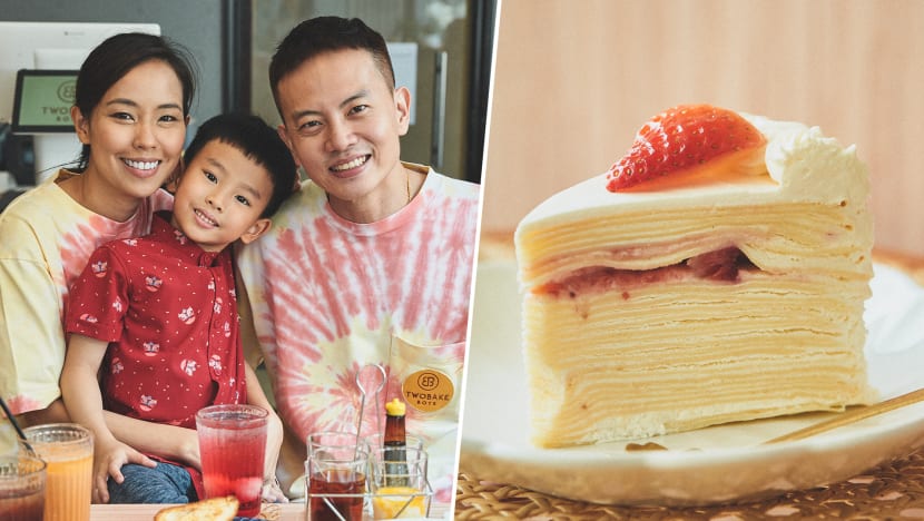 SQ Cabin Crew Couple Behind Crepe Cake Biz Two Bake Boys Quit Jobs To Open Cafe In Bugis