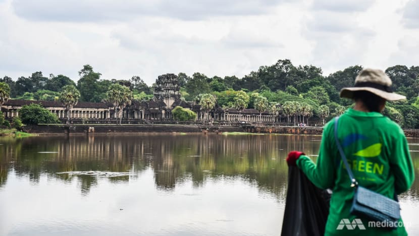 With Cambodia ‘drowning in a wave’ of waste, plastic could be banned at Angkor Wat 