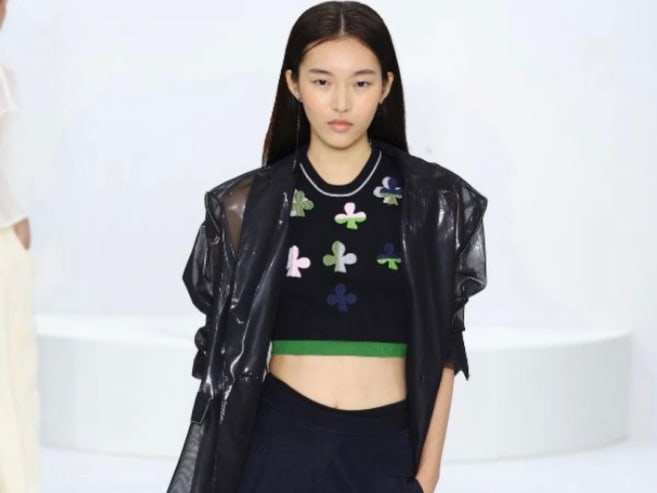 Mediacorp actress Ye Jia Yun just walked her first runway show at Milan Fashion Week
