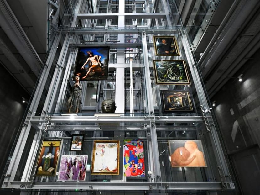 Dutch museum unveils once-hidden art collection in new mirrored warehouse Dutch museum unveils once-hidden art collection in new mirrored warehouse