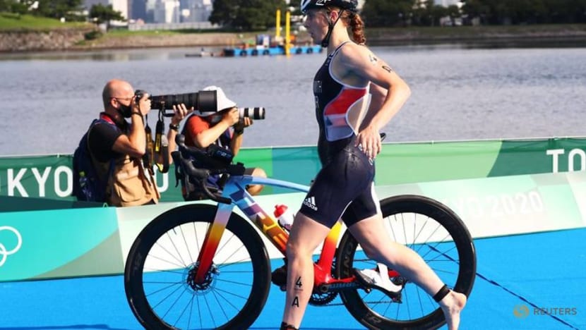 Olympics-Triathlon-Britain win mixed relay gold Olympics-Triathlon-Britain win mixed relay gold