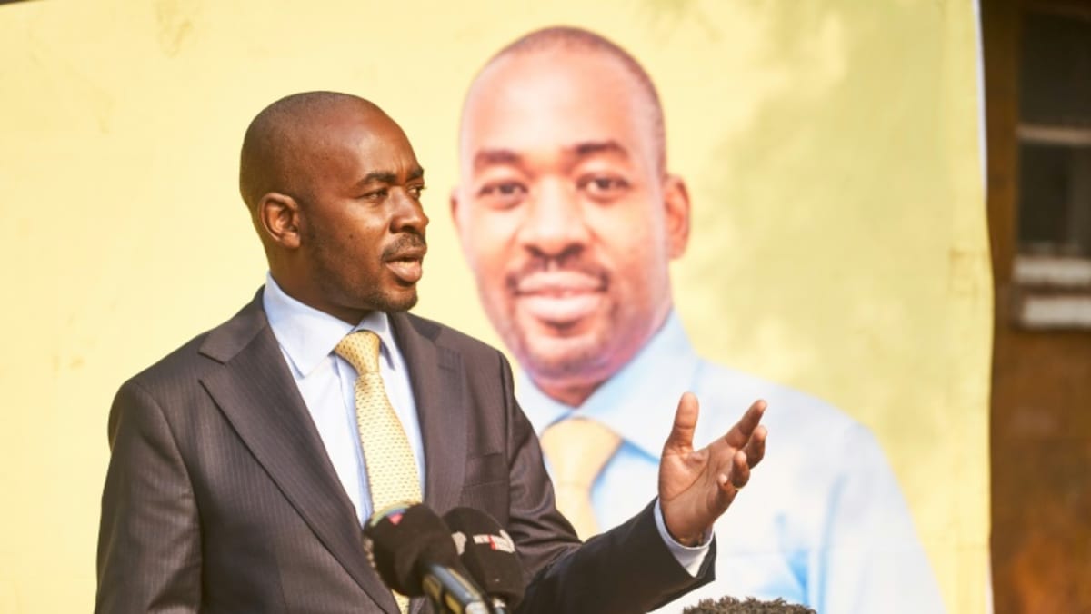 Zimbabwe opposition claims victory, contesting president’s re-election