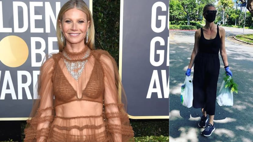 Gwyneth Paltrow Covers Up In Mask And Gloves To Shop During COVID-19 Outbreak