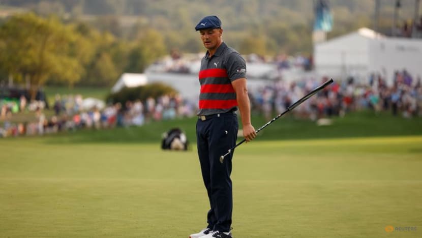 Golf:
DeChambeau 'wrecked' his hands from long drive contest training Golf:
DeChambeau 'wrecked' his hands from long drive contest training