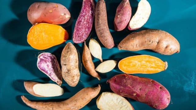 七彩大番薯　什么颜色对你最有益？