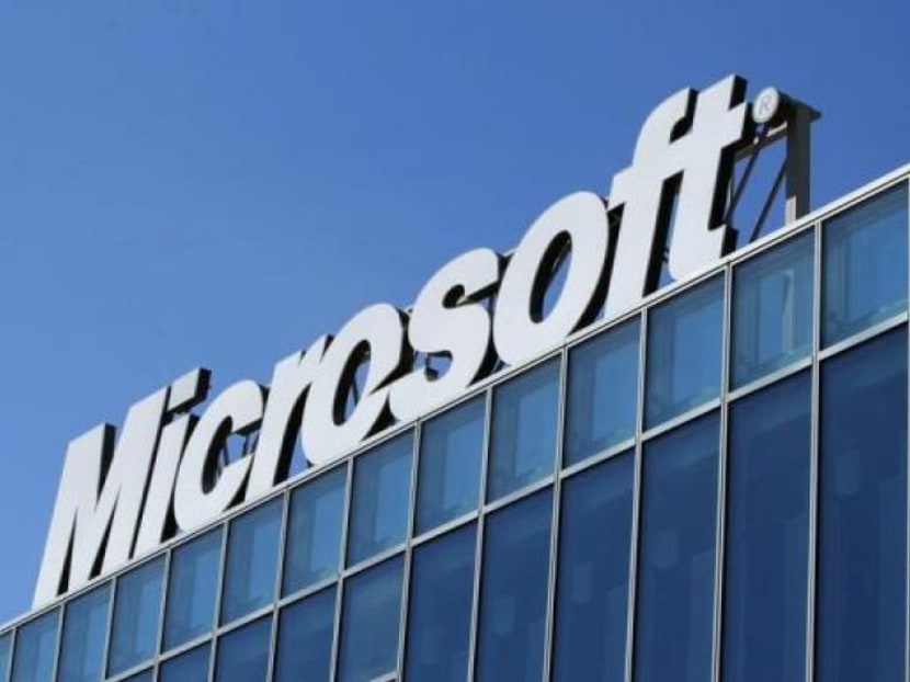 The Microsoft logo is seen at their offices in Bucharest March 20, 2013. Photo: Reuters