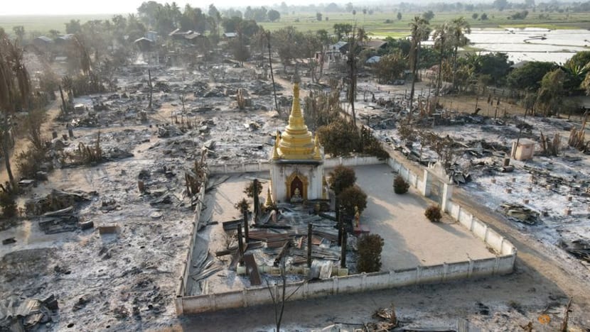 Troops burn villages in Myanmar heartland, seek to crush resistance Troops burn villages in Myanmar heartland, seek to crush resistance