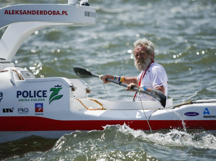 Gallery: 70-year-old sets off on solo trans-Atlantic crossing in kayak