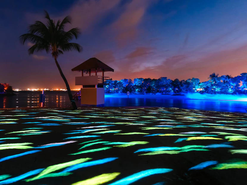This New Light Show At Siloso Beach Is An Instagrammer S Dream Come True Today This New Light Show At Siloso Beach Is An Instagrammer S Dream Come True Today