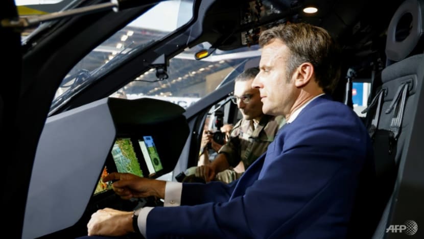 France's Macron seeks bigger military budget in 'war economy' France's Macron seeks bigger military budget in 'war economy'