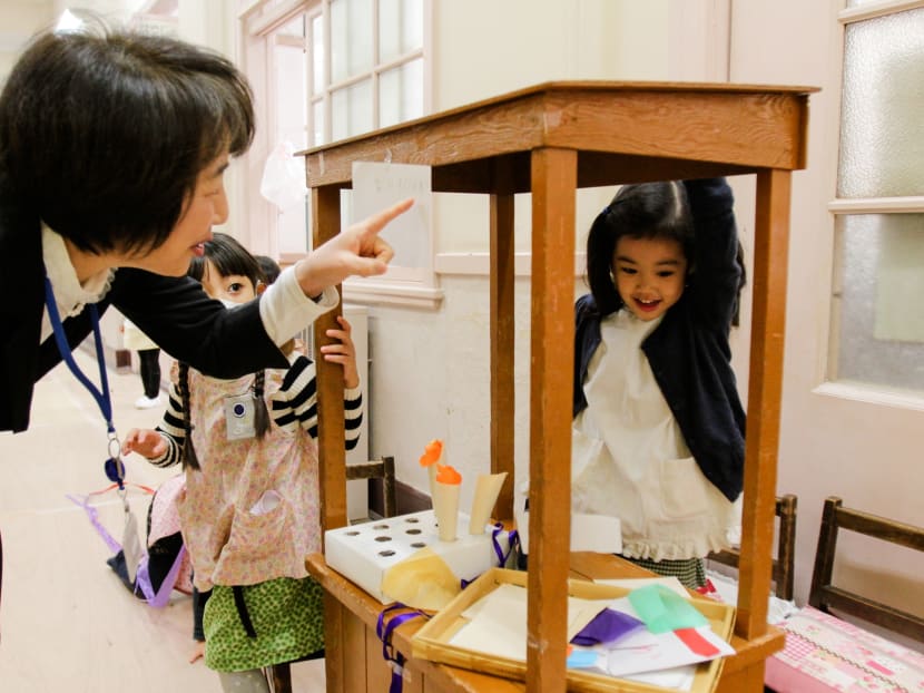 In Japan’s pre-schools, children must play