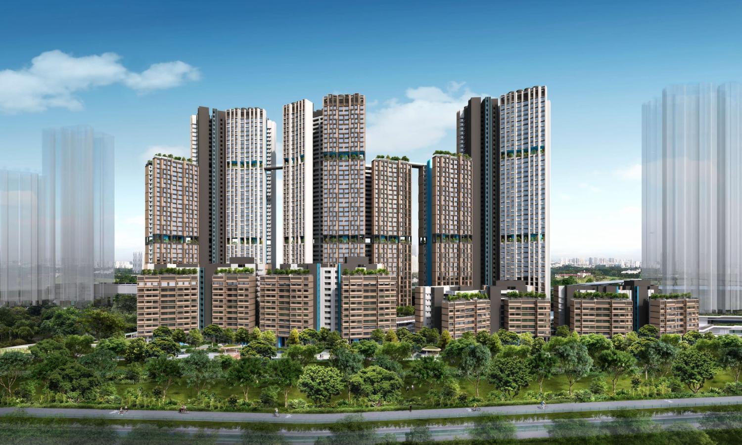 An artist's illustration of Ulu Pandan Banks.
An artist's illustration of Ulu Pandan Banks.