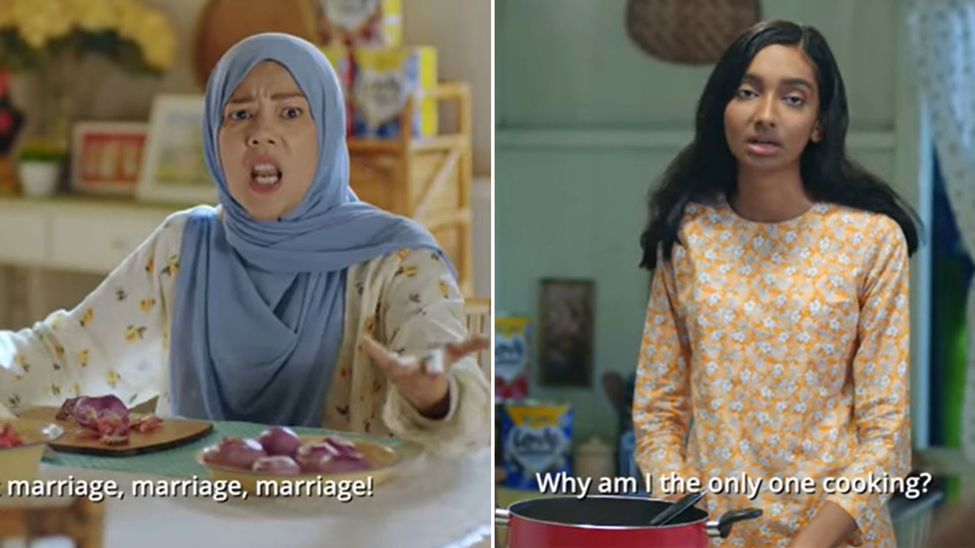 Makcik Claps Back In Hilarious Julie's Biscuits Raya Ad: "Why Can't I Ask My Daughter About Crypto (Instead Of Marriage)?" Makcik Claps Back In Hilarious Julie's Biscuits Raya Ad: "Why Can't I Ask My Daughter About Crypto (Instead Of Marriage)?"