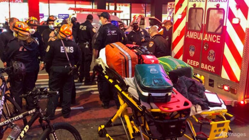 Car ploughs into Manhattan protest, injuring several; driver detained Car ploughs into Manhattan protest, injuring several; driver detained