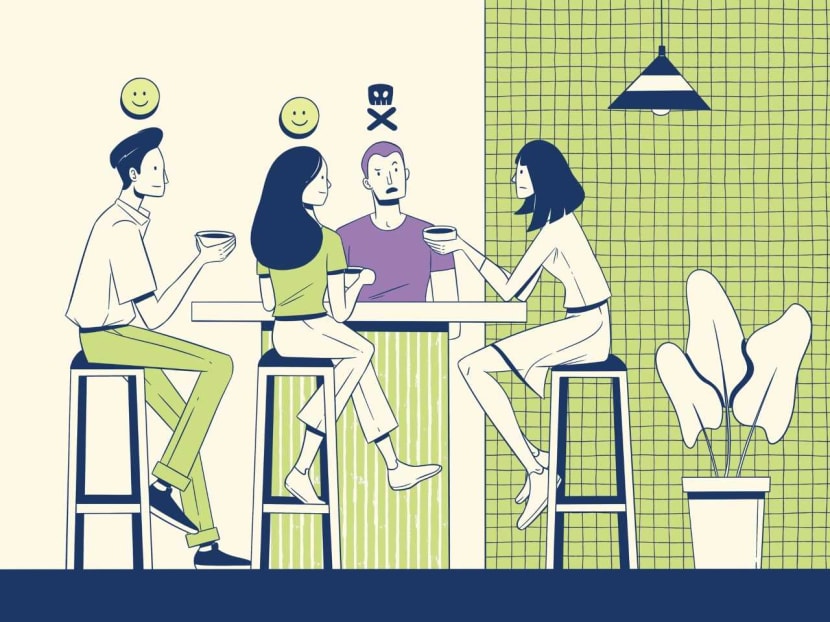 People with toxic traits can make life dificult and unpleasant, especially if they are close relatives, writes TODAY senior journalist Janice Lim. People with toxic traits can make life dificult and unpleasant, especially if they are close relatives, writes TODAY senior journalist Janice Lim.