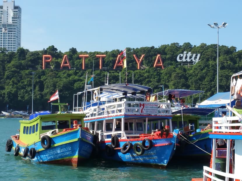 Authorities want to clean up the image of Pattaya city. Photo: Christopher Toh/TODAY